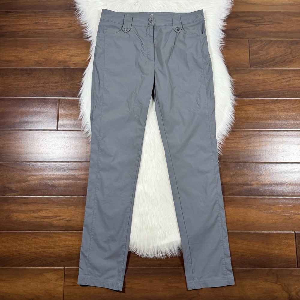 Anatomie Women's Size Large Gray Skyler Slim Leg Travel Pants